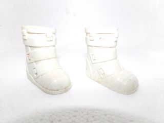 Kenner Six Million Dollar Man Mission To Mars White Astronaut Boots ONLY Parts 3