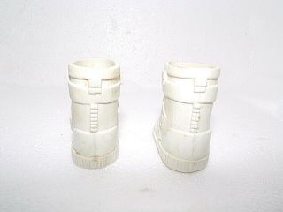 Kenner Six Million Dollar Man Mission To Mars White Astronaut Boots ONLY Parts 5