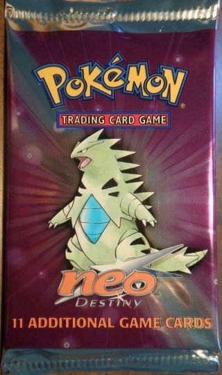 Pokemon Neo Destiny Unlimited Booster Pack