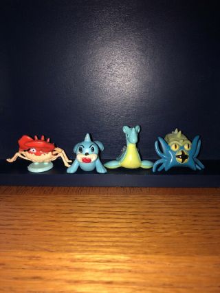 Pokemon Tomy Figure Gen 1 - Kingler/seel/lapras/omastar - Cgtsj