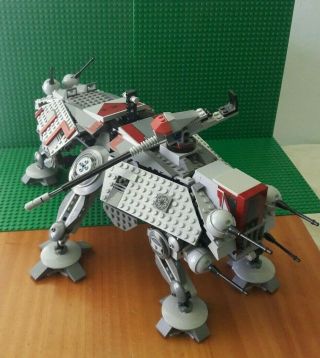 Lego Star Wars At - Te Walker 7675 W/ Instructions,  No Minifigs 99 Complete