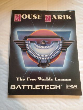 Battletech 1622 - House Marik - The Worlds League Fasa