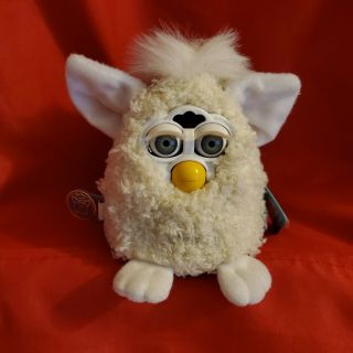 Tiger Furby Babies 70 - 940 Curly Hair Tags Attached Curls.  She An Shes Cute