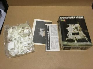 Vintage Revell Apollo Lunar Module 1/48 Scale Model Kit