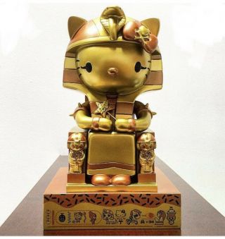 Tokidoki X Hello Kitty Limited Edition Kittypatra Gold 10 " Vinyl Nib