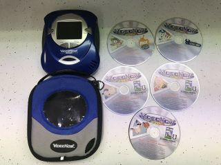 Video Now Color Player With Case & 5 Discs