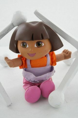 Nickelodeon Dora The Explorer Baby Carrier Mini Plush Stuffed Animal Toy Doll 9 "