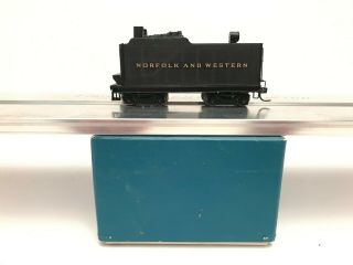 Ho Brass Sunset Norfolk & Western N&w M - 1 Tender Custom With Coal Load