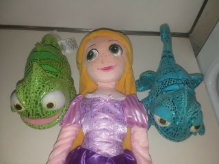 Disney Tangled Rapunzel And Pascal Doll (comes In Two Colors) Plush 20 "