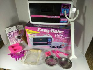 Easy Bake Oven & Snack Center With Accessories & Instructions