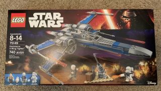 Lego Star Wars 75149 Resistance X - Wing Fighter Poe Lor San Tekka Bb - 8