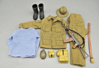 1/6 Scale Soldier Uniform Set & Ak47 Model For 12 " Action Figure