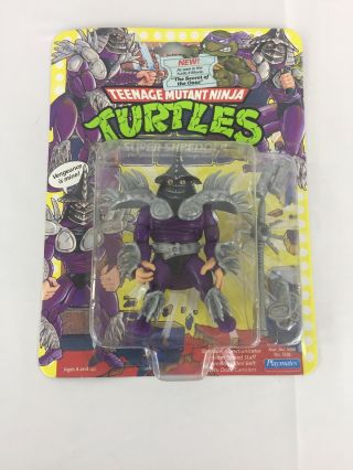 Tmnt Teenage Mutant Ninja Turtles Action Figure Shredder 1991 Playmates