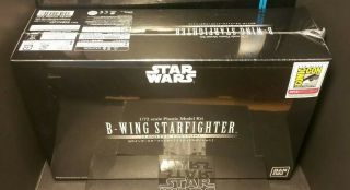 Star Wars B - Wing Fighter 1:72 Scale Limited Edition Model Kit Sdcc 2018 Exclusiv