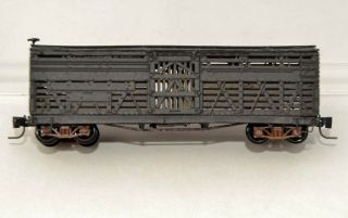 Republic Locomotive Rlw Nn3 D&rgw Brass Stock Car Assembled Kit 2036b