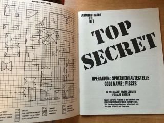 TSR Top Secret VF,  Espionage RPG No Dice 5