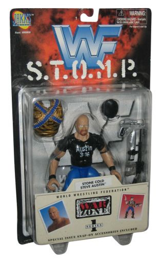 Wwf Stomp Wrestling War Zone Stone Cold Steve Austin Jakks Pacific Figure