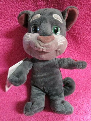 Dragon - I Toys Talking Tom Cat Repeats What You Say Talk Back Plush 10 " With Tags