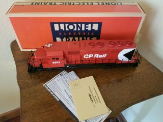 Lionel Train Cp Rail Sd - 40 Diesel Locomotive 6 - 18203 W/original Box