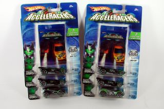Hot Wheels Acceleracers Racing Drones - 6 Cars Total - W/rd - 06 Variations