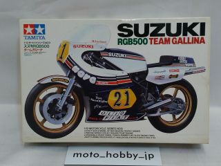 Tamiya 1/12 Suzuki Rgb500 Team Gallina Model Kit 14009 Motorcycle Series No.  9