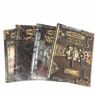 Set Of 4 Dungeons & Dragons Manuals Books Version 3.  5 Monster Races Destiny