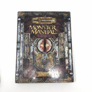 Set Of 4 Dungeons & Dragons Manuals Books Version 3.  5 Monster Races Destiny 5