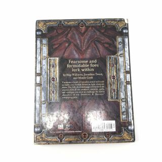 Set Of 4 Dungeons & Dragons Manuals Books Version 3.  5 Monster Races Destiny 6