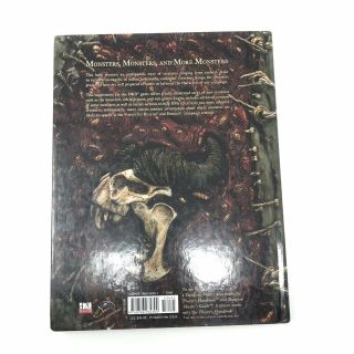 Set Of 4 Dungeons & Dragons Manuals Books Version 3.  5 Monster Races Destiny 8