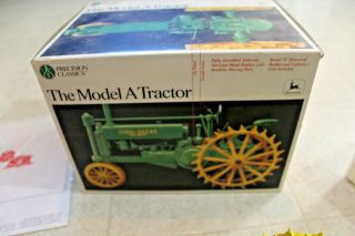 Ertl John Deere Precision Classics The Model A Tractor High Detail 1/16