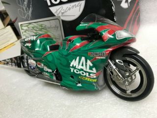 1/9 Shawn Gann Suzuki Mac Tools Pro Stock Drag Bike Nhra 1 Of 2000 Racing Champ