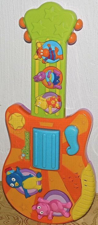 Mattel Backyardigans 2006 Sing N ' Strum Guitar Musical Talking Toddler Toy 3