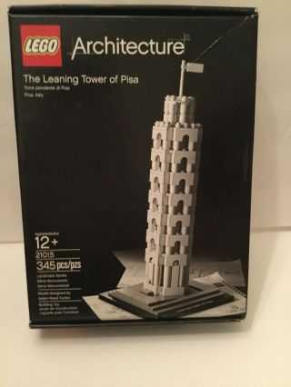 Lego 21015 The Leaning Tower Of Pisa Italy Architecture Landmark Series Nib