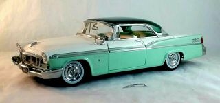 1956 Chrysler Yorker St.  Regis In Surf Green Poly Diecast By Acme In 1:18 Sc