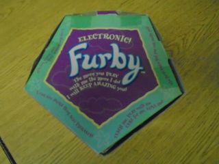 ELECTRONIC FURBY 1998 FIRST EDITION MODEL 70 - 800 2