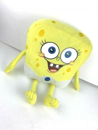 Nickelodeon Baby Sponge Bob Square Pants W/diaper Plush Stuffed Doll 2008 Rare