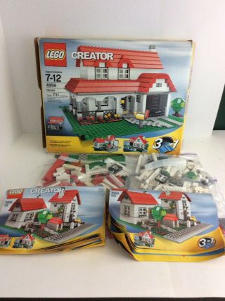 Lego Creator House (4956) :,  Instructions Manuals Retired