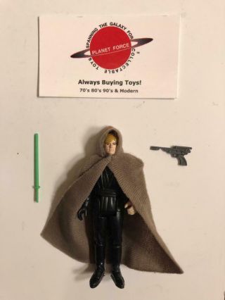 1983 Luke Jedi Complete Figure Vintage Star Wars Rotj Accessories