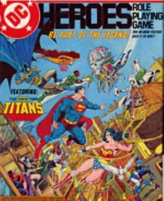 Mayfair Dc Heroes Dc Heroes (1st Edition) Box Vg,