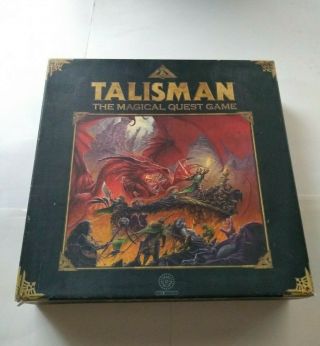 Talisman The Magical Quest Game Board Game 4th Edition Complete
