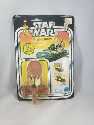 Vintage Star Wars 1978 Die Cast Land Speeder Carded Kenner Toy