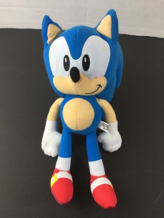 Sonic The Hedgehog 12” Plush Sega Classic Stuffed Sonic