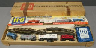 American Flyer 30505 Dispatcher Freight: 31021 Indsutrial W/33211,  33523 & B&o 3