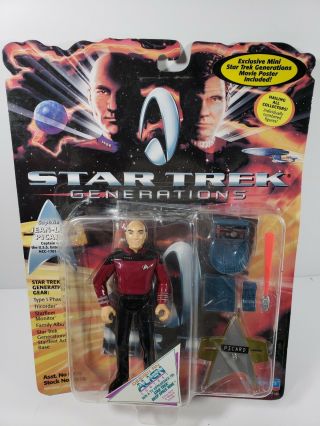 Star Trek - Captain Jean - Luc Picard - Generations - Playmates 1994