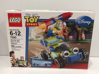 Lego Disney Pixar: Toy Story Woody And Buzz To The Rescue (7590) Nisb