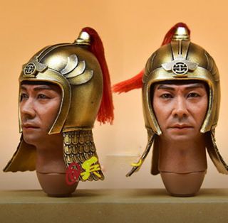 1:6 Scale Ancient Chinese Helmet Model For 12 " Male Body Doll Toys