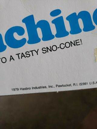 Vintage 1979 Snoopy Sno Cones Machine Snow Cone Maker Shaved Ice Machine Peanuts 5