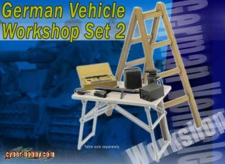 German Vehicle Workshop Set 2 - Wwii - Cyber - Hobby - Dragon - 1:6