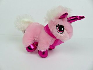 Dan Dee Collectors Choice Small Pink Unicorn Pink Bow Plush Stuffed Animal Toy
