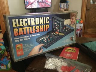 Milton Bradley Electronic Battleship Game 1982 Complete